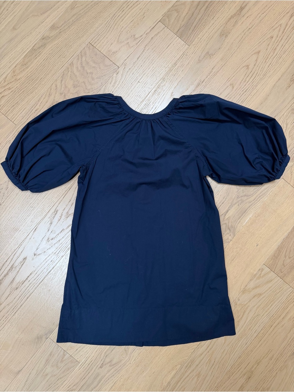 Staud Vincent Mini Dress in Navy XS - Picture 3 of 4